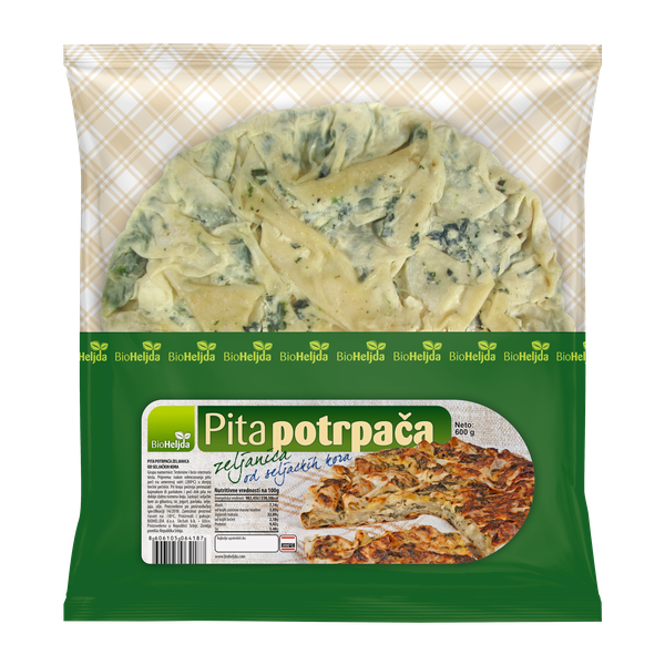 Pita potrpača zeljanica od seljačkih kora